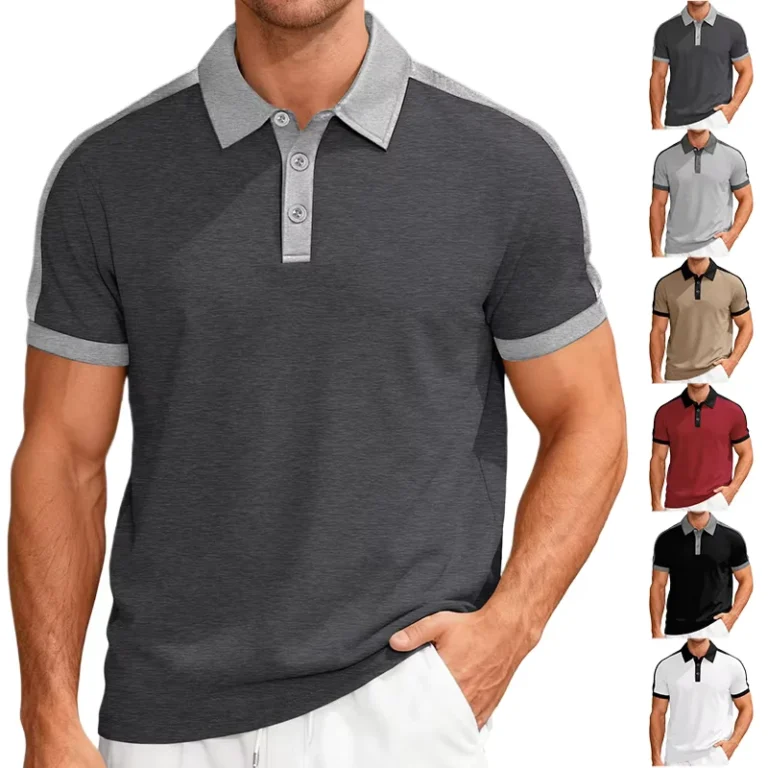 CHINEE-Summer-New-Base-Layer-Shirt-Fashion-Embroidered-Printed-Short-Sleeve-Casual-Style-Mens-Polo-Shirt-1