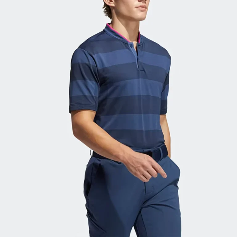 CHINEE-Summer-Sport-Tshirt-with-Custom-logo-Two-Button-Design-Performance-Breathable-Blade-Collar-Polo-Embroidered-logo-Golf-Shirt