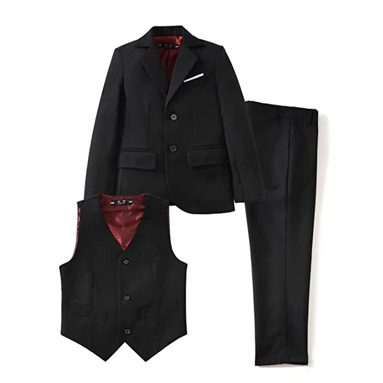 CHINEE-The-Three-Pieces-of-Childrens-Fashionable-High-quality-Formal-Man-Suit-1