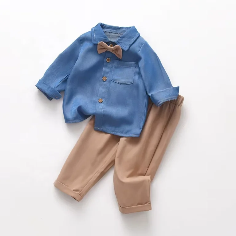 CHINEE-Toddler-Boys-3-Piece-Formal-Suit-Long-Sleeve-Gentle-Button-Shirt-Bow-Tie-Pants-Outfit-for-Spring-Autumn