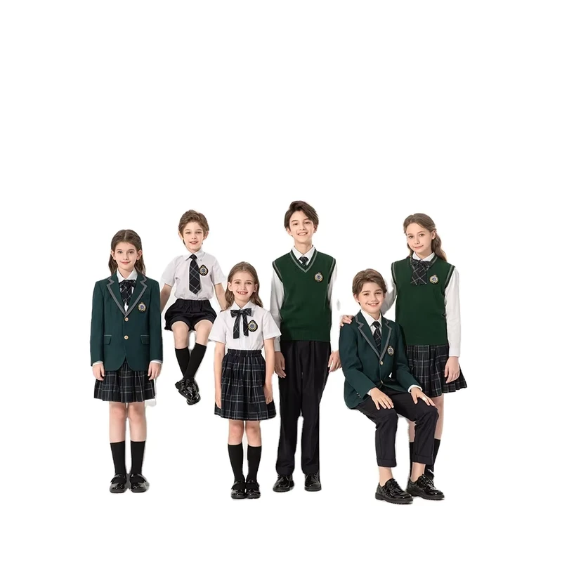 CHINEE-Trendy-School-Uniforms-Set-for-Boys-and-Girls-School-Uniform-for-Girl-1