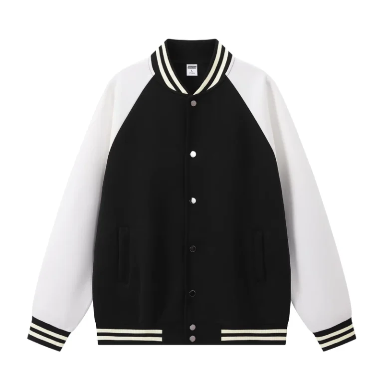 CHINEE-Unisex-Baseball-Uniform-Jersey-Long-Sleeve-Jacket-Casual-Matching-Color-Fleece-Spandex-Polyester-Anti-Pilling-Custom-ODM