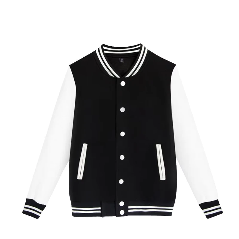 CHINEE-Unisex-Cardigan-Jacket-Custom-Front-Autumn-Casual-Style-Solid-Color-Baseball-Uniform-Zipper-Closure-European-Workwear