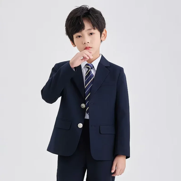 CHINEE-Unisex-College-Style-Dress-Suit-Primary-School-Childrens-English-Style-School-Uniform-Customized-Polyester-Suit