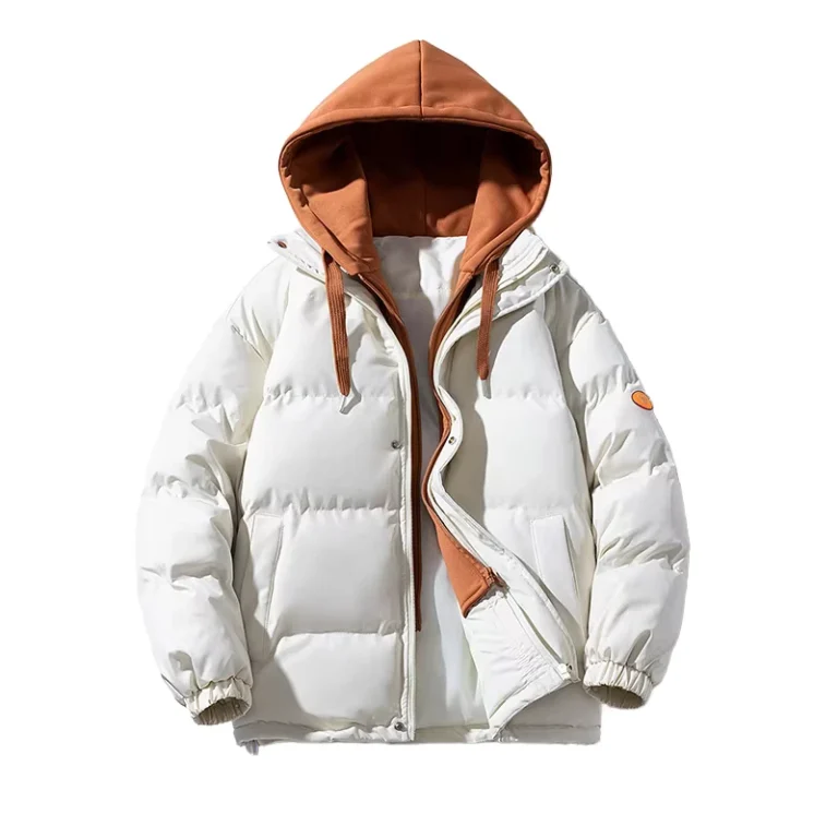 CHINEE-Unisex-Hooded-Winter-Jacket-for-Men-Women-Solid-Loose-Fit-Plus-Size-Puffer-Coat-Zipper-Stand-Thick-Cotton-Warm-Cozy
