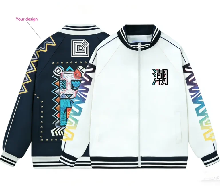 CHINEE-Unisex-Lightweight-Baseball-Jacket-150GSM-Woven-Spring-Autumn-Cardigan-for-Team-Uniform-Embroidery-Logo-Print-Available