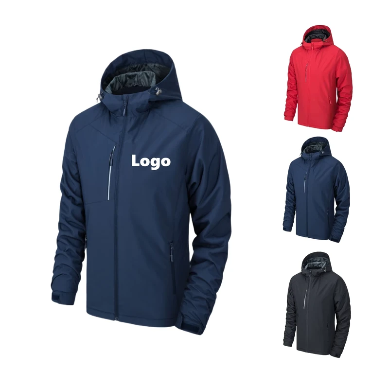 CHINEE-Unisex-Thick-Warm-Fleece-Winter-Jacket-for-Men-Stand-Collar-Coated-for-Winter