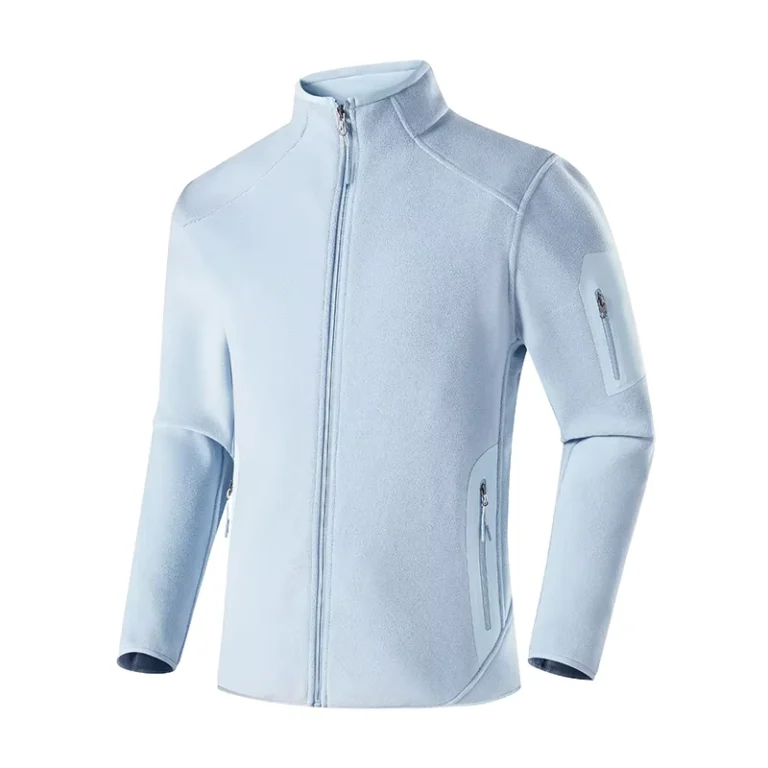 CHINEE-Unisex-Warm-Fleece-Jacket-Outdoor-Stand-Collar-100-Polyester-Winter-Liner-for-3-in-1-Softshell-Jacket