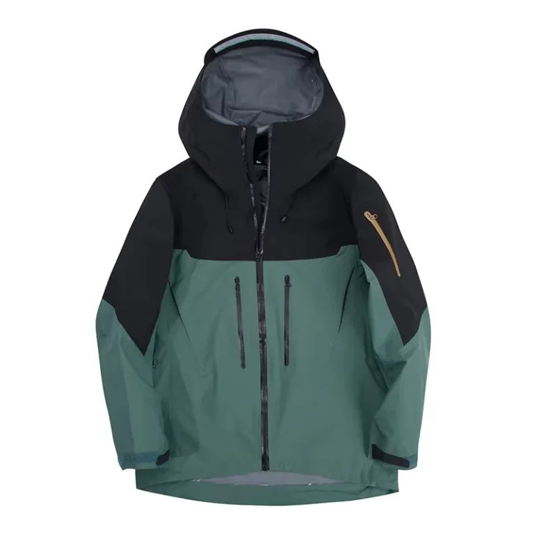 CHINEE-Unisex-Waterproof-Windproof-Breathable-Thin-Hard-Shell-Outdoor-Jacket-Hood-Zipper-Closure-Bonded-Seam-Sealed-3D-Cutting-Hiking