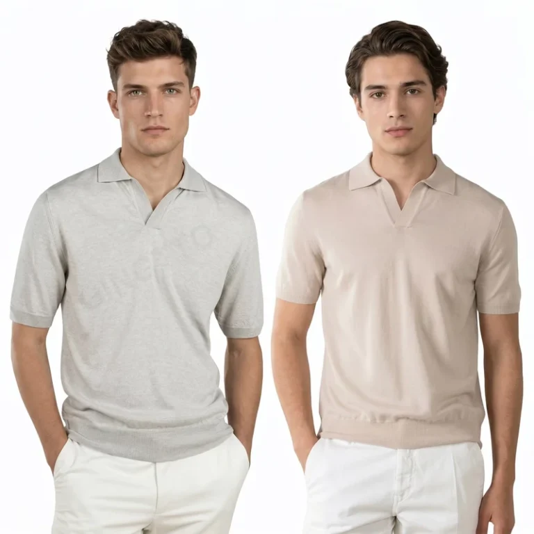 CHINEE-Urban-Casual-Shortsleeve-Buttonless-Polo-Custom-Logo-Polo-Shirts-Mens-Johnny-Collar-Slim-Fit-Retro-V-Neck-Clothing-1