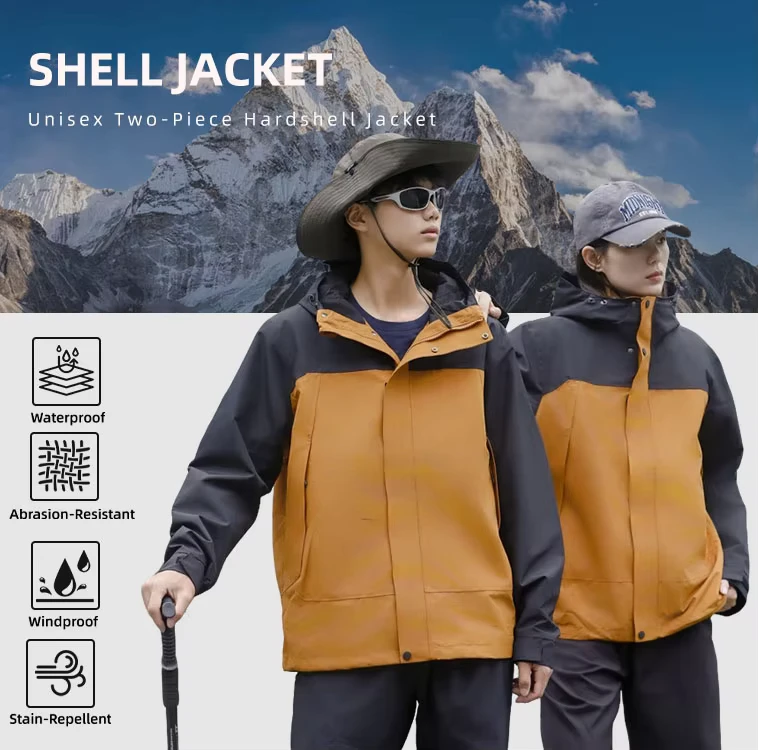 CHINEE-Versatile-3-In-1-Convertible-Waterproof-Thermal-Winter-Jacket-Set-for-Unisex-Skiing-and-Outdoor-Work-1