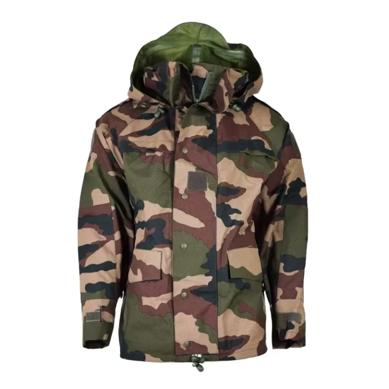 CHINEE-Waterproof-M65-Jacket-Rain-Parka-for-Sale-French-Style-Tactical-Woodland-Camouflage-Formal-Satin