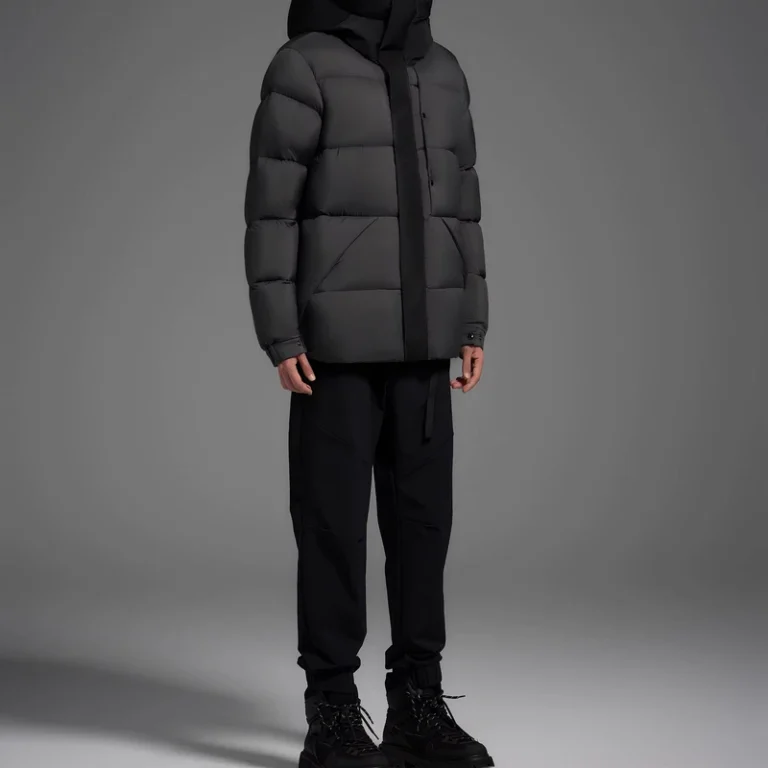 CHINEE-Waterproof-Plus-Size-Matte-Black-High-Collar-Down-Puffer-Jacket-for-Men-Winter-Urban-Wear