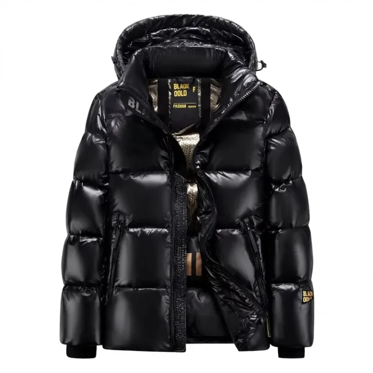 CHINEE-White-Goose-Down-Black-Gold-Mens-Winter-Hooded-Stand-Collar-Zipper-Breathable-Jacket-40-Degree-Extreme-Cold-Long-Coat