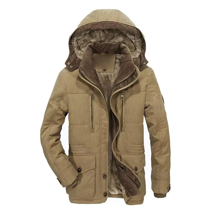 CHINEE-Winter-Custom-Mens-Casual-Thick-Hooded-Jacket