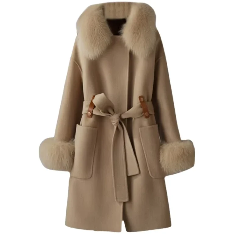 CHINEE-Women-Winter-Real-Fox-Fur-Coat-Jacket-Female-Lady-Over-Size-Wool-Blends-Parka-Trench-Cape-Z21172