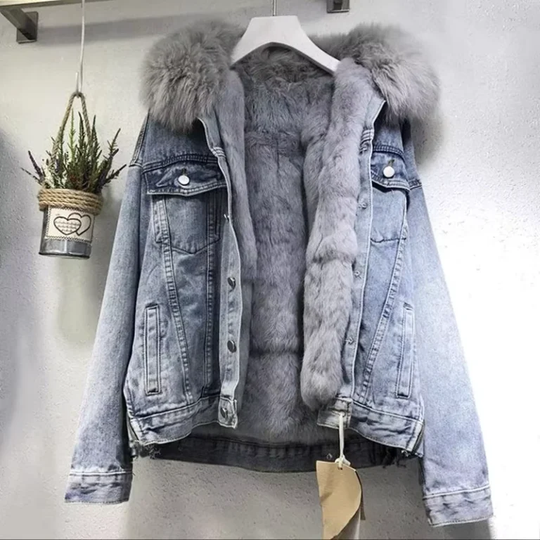CHINEE-Women-Winter-Warm-Basic-Coat-Big-Fur-Collar-Denim-Jacket-Female-Cold-Motorcycle-Jackets-Outerwear-Fleece-Thick-Overcoat