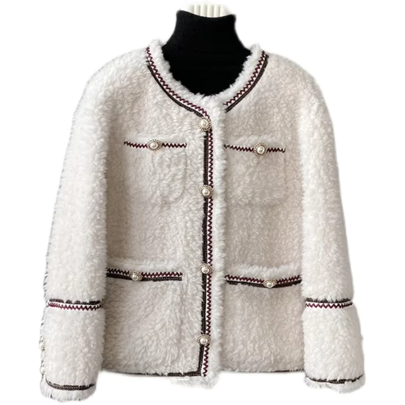 CHINEE-Women-Wool-Fur-Coat-Jacket-Winter-Female-Girl-Real-Sheep-Shearing-Parka-Overcoat-CT1103