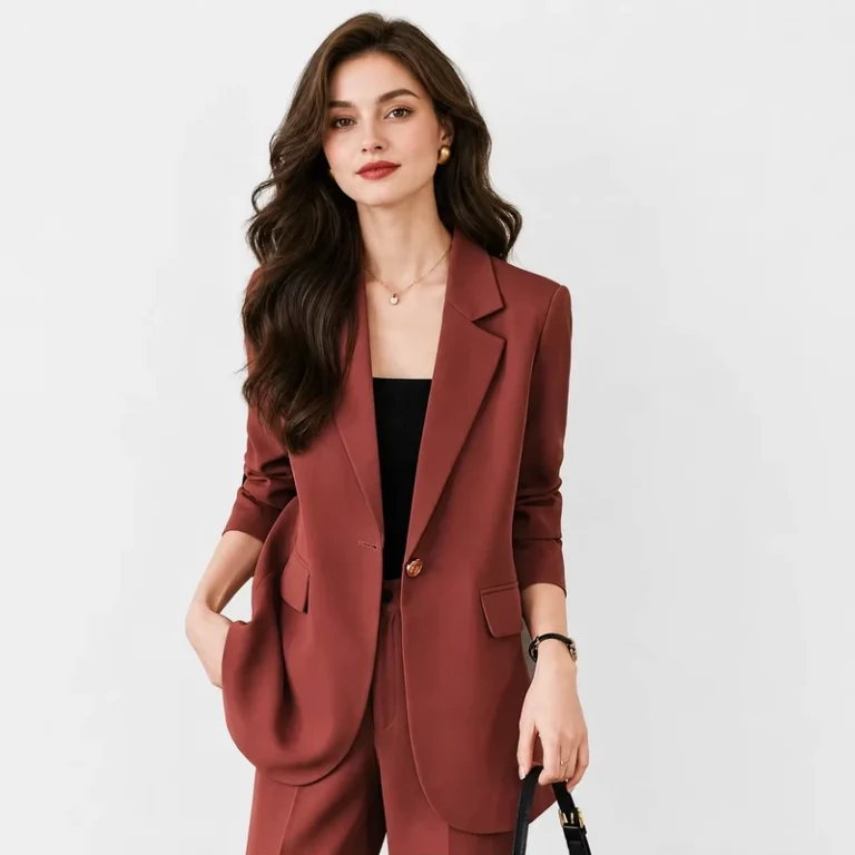 CHINEE-Womens-Elegant-K-Style-Casual-Suitoutwear-New-Arrival-Two-Piece-Set-Spring-Fall-Business-Work-Clothing-Casual-Suit-Summer