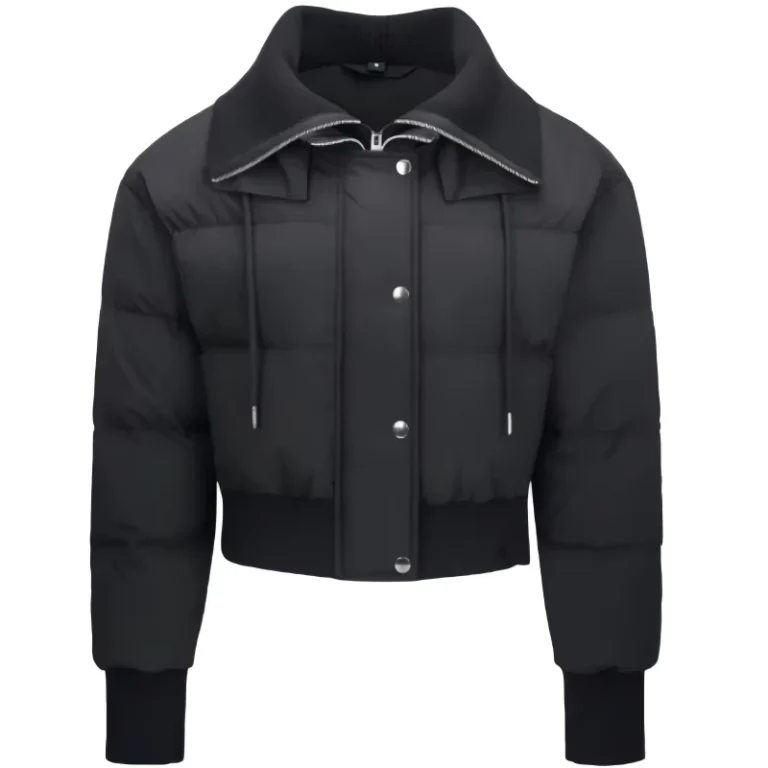 CHINEE-Womens-Fashionable-Custom-Winter-Jackets-Warm-Reversible-Hooded-Quilted-Jackets-Logo-Detail-Nylon-Shell