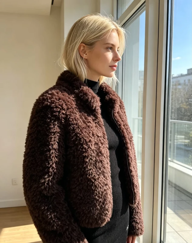 CHINEE-Womens-Faux-Wool-Fur-Coat-Stand-Collar-Short-Faux-Fur-Jacket-Winter-Warm-Fluffy-Casual-Outerwear-for-Ladies