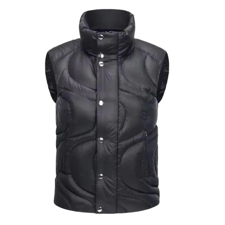 CHINEE-Womens-Hooded-Windproof-Sleeve-Down-Jacket-Puffer-Vest-with-Zipper-Closure-Ultra-light-Winter-Wear