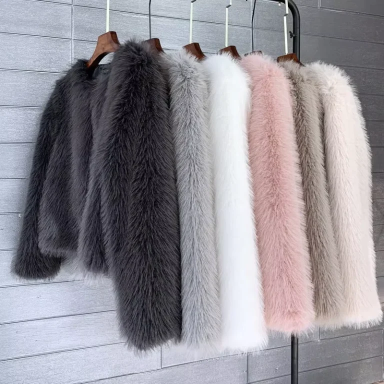 CHINEE-Womens-Korean-Style-Short-Jacket-Factory-Direct-Sale-of-Imitation-Tuscan-Rabbit-Fur-Solid-Color-Toca-Jacket