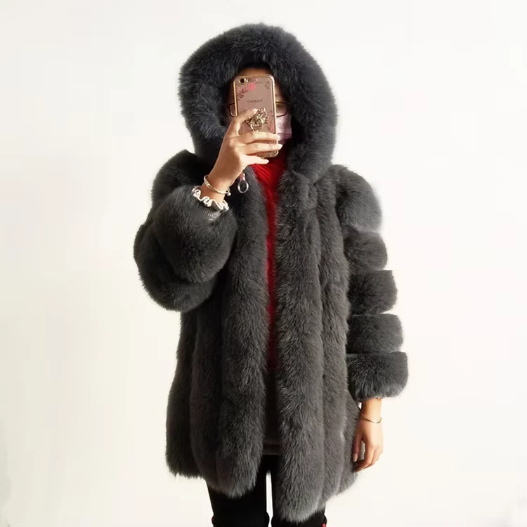 CHINEE-Womens-Long-Gray-Hair-Winter-Jacket-Faux-Fox-Fur-Coat-in-Plus-Size-Light-and-Stylish-for-Winter