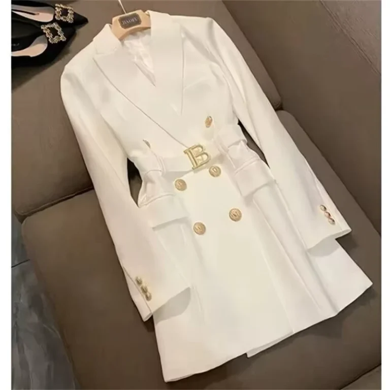 CHINEE-Womens-Long-Sleeved-Spring-Autumn-New-Style-Formal-British-Inspired-Single-Button-Coat-Trendy-1