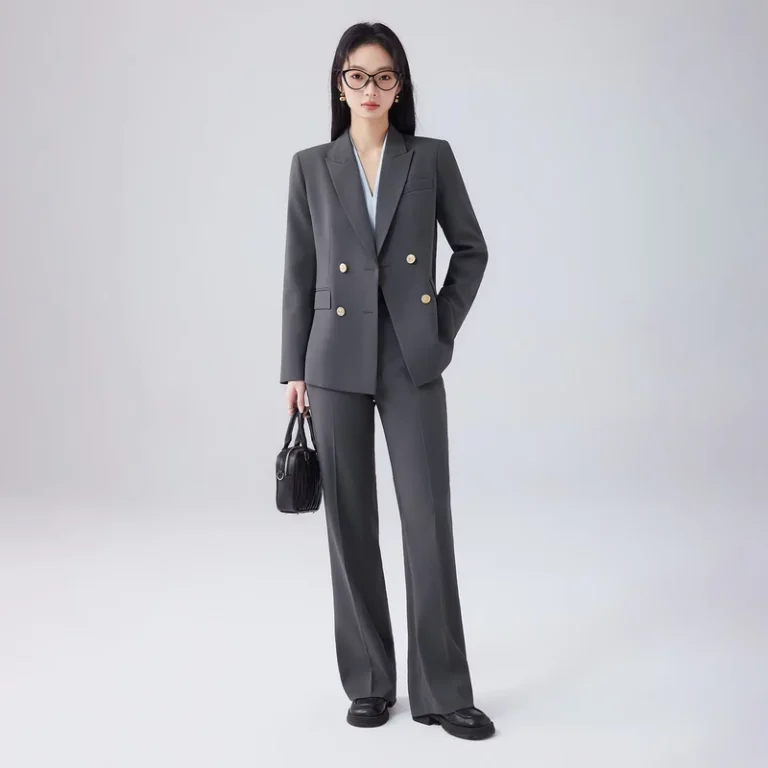 CHINEE-Womens-Professional-Formal-Suit-for-College-Students-Black-Jacket-for-Interviews-Public-Examinations
