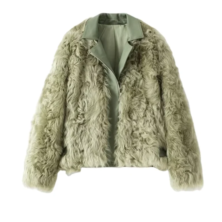 CHINEE-Womens-Slim-Short-Parkas-Winter-Warm-Real-Sheep-Fur-Coat-Cotton-Filled-Casual-Lady-Jacket-B401704