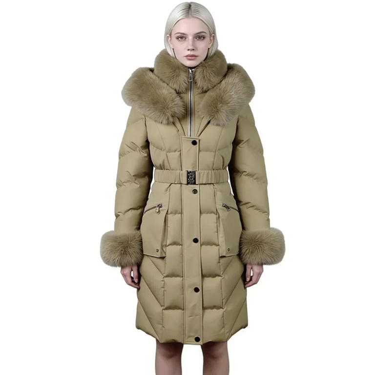CHINEE-Womens-Windproof-Winter-Jacket-Custom-Khaki-Printed-Long-Parka-Coat-Fashion-Forward-Windproof-for-Autumn-Seasons