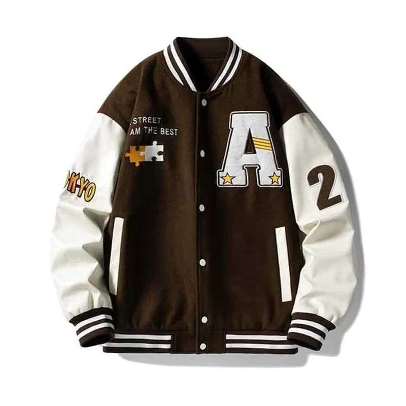 CHINEE-YAJIANUO-Factory-Outlet-Mens-Varsity-Casual-Jacket-High-School-Baseball-Bomber-Faux-with-Front-Logo-Long-Clothing-Small-MOQ