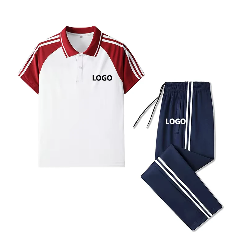 100-Cotton-Boys-Girls-Casual-Solid-Embroidery-Printed-Logo-Primary-Polo-Shirts-Sets-Kids-School-Uniform