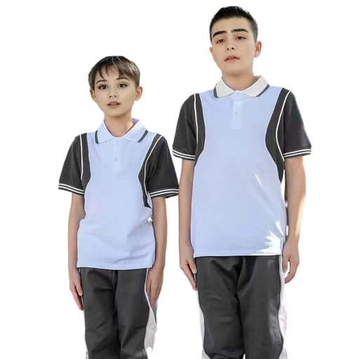 100sets-Custom-Kindergarten-Primary-Students-School-Uniforms-Unisex-Polo-Set-for-Boys-and-Girls