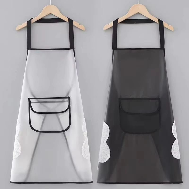 18-Gauge-TPU-Kitchen-Apron-75x68cm-Waterproof-Oil-Proof-Durable-Easy-Clean-Restaurant-Bar-Use