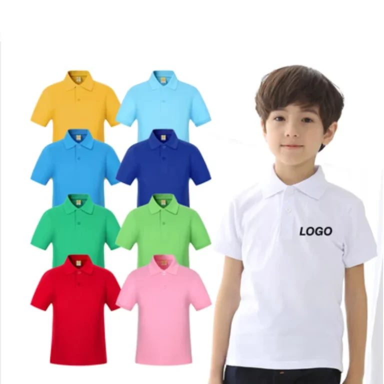 2-15-Years-New-Design-School-Uniforms-for-Boys-and-Girls-100-Pique-Cotton-Embroidery-Printed-Logo-Polo-Kids-Shirt