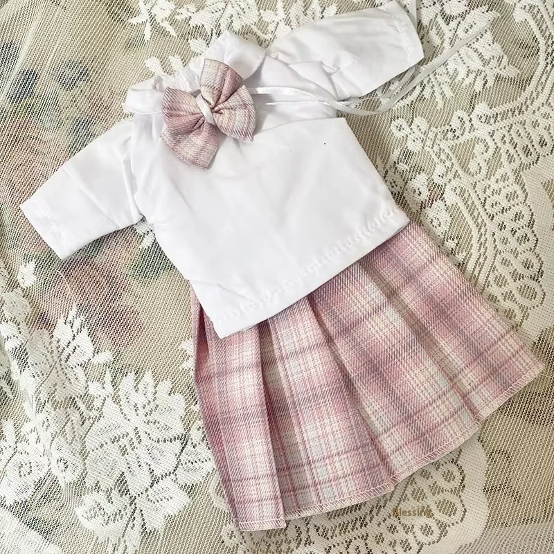 3-4-Points-BJD-Doll-Clothes-Bamboo-JK-Uniform-60x45cm-School-Skirt-Set-Doll-Not-Included