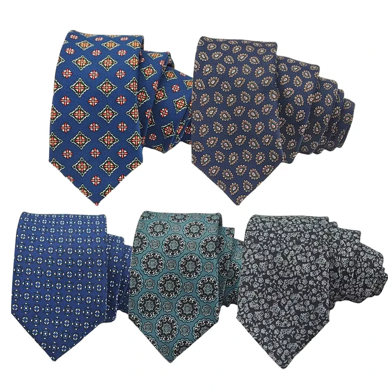 30Pcs-MOQ-Digital-Printing-GRS-Certification-Mens-Casual-Poly-Necktie-Anti-wrinkle-Polyester-Skinny-Business-Neck-Tie