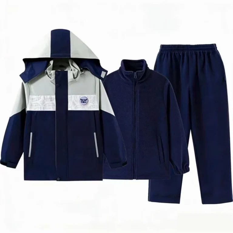 521005M-Hot-Selling-Custom-School-Uniform-Tracksuit-High-Quality-Grey-Hooded-Sporty-School-Wear-Set-for-Global-Schools