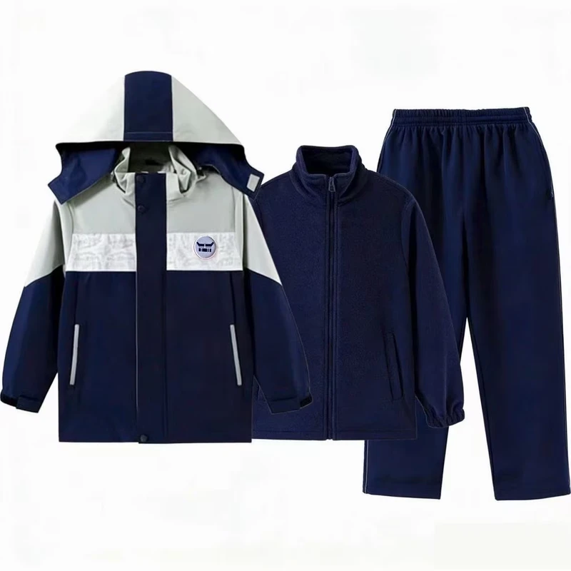 521005M-Hot-Selling-Custom-School-Uniform-Tracksuit-High-Quality-Grey-Hooded-Sporty-School-Wear-Set-for-Global-Schools