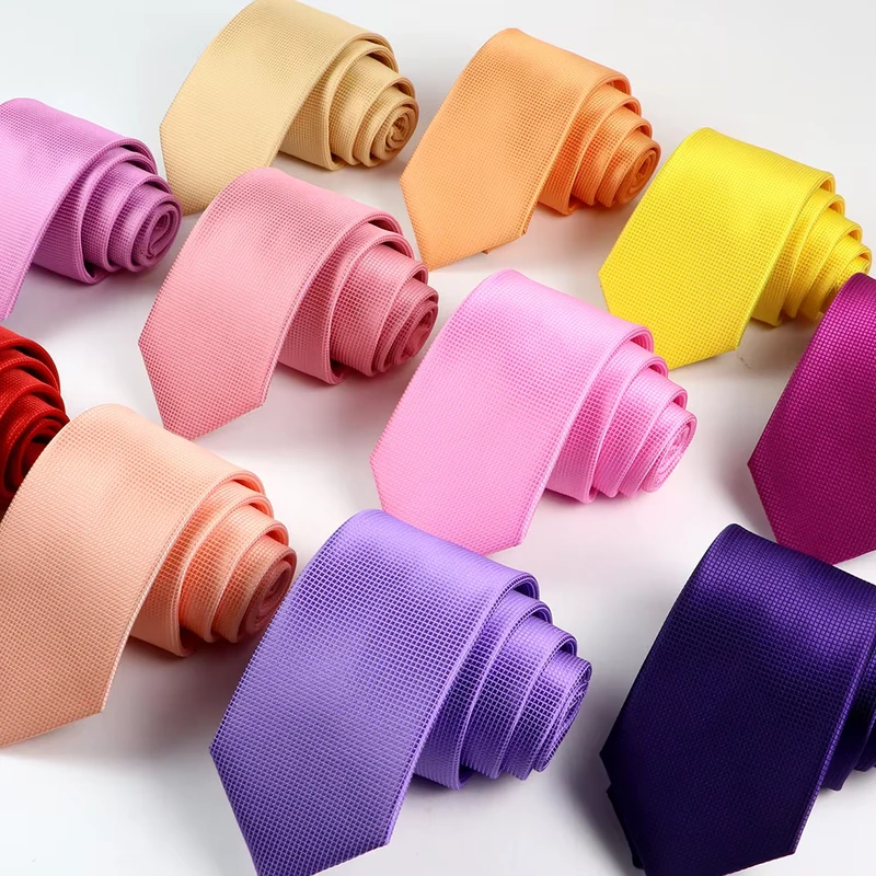 7cm-Mens-Business-Tie-Fashion-Classic-Skinny-Fine-Grid-Necktie-Wine-Red-Blue-Pink-Champagne-Suit-Cravat-Wedding-Party-Accessory