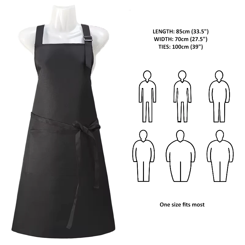 Adjustable-Custom-Logo-Bib-Apron-Uniform-Fabric-Durable-Comfortable-Eco-Fashionable