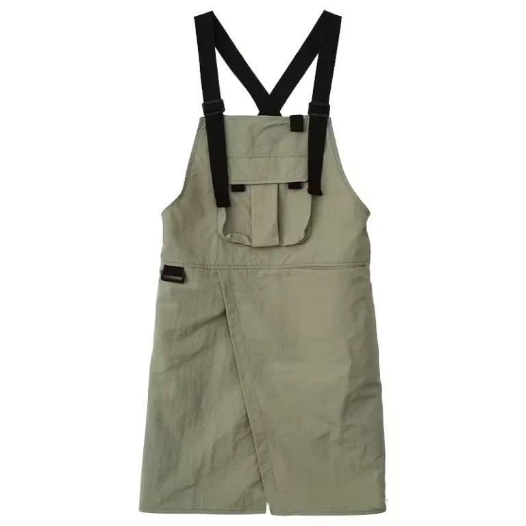Adjustable-Long-Cross-strap-Open-crotch-Apron-Suitable-for-Coffee-Shop-Servers-Art-Students-and-Home-Use