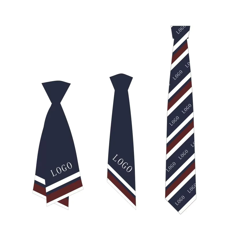 Adjustable-Striped-Pre-Tie-Ties-for-Boys-and-Girls-Quality-Custom-Polyester-Uniform-Ties-for-School-or-Uniformed-Organizations