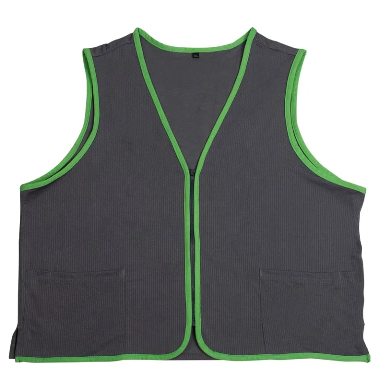 Adult-Large-Employee-Uniform-Vest-Custom-Sleeveless-Zipper-Vest