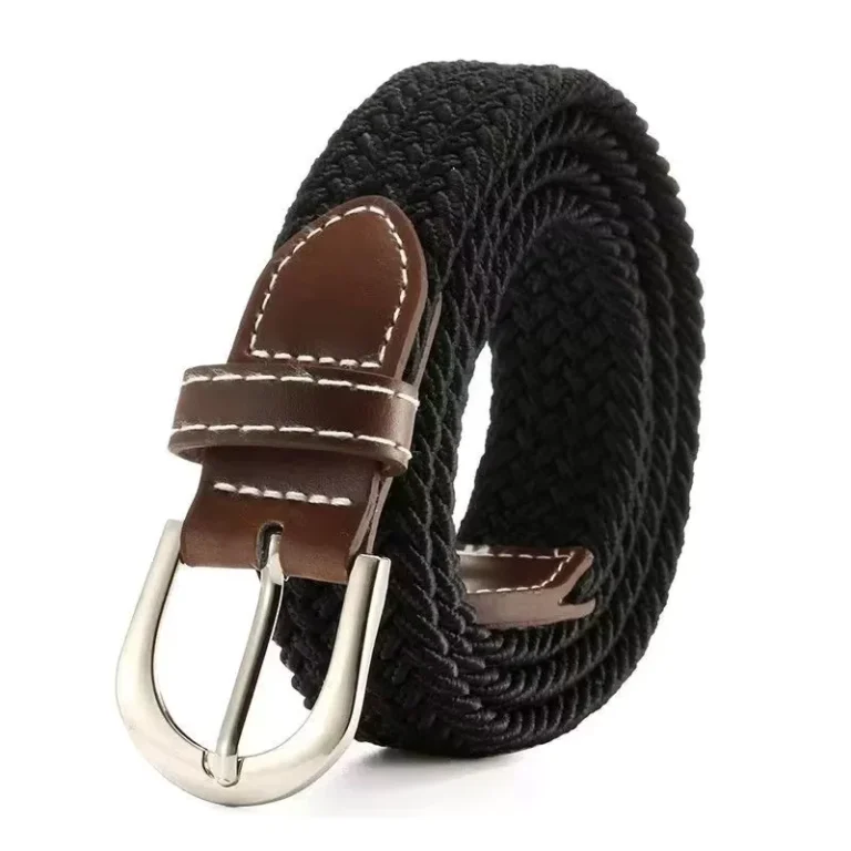 All-Matching-Jeans-Student-Female-Belt-Ladies-Elastic-Woven-Thin-Belt-with-New-Pin-Buckle-Alloy-Material-Extended-Version