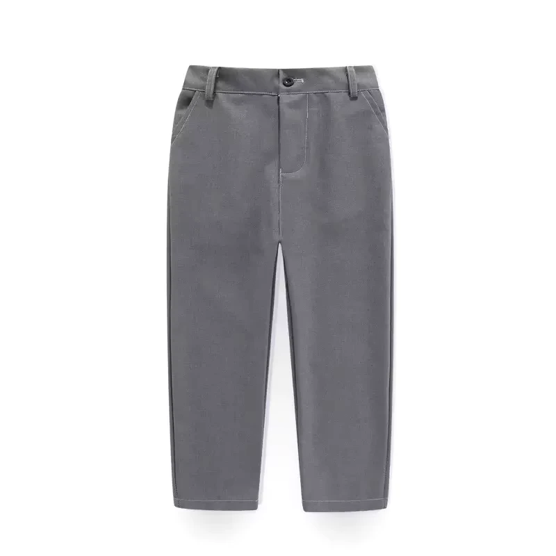 Anti-Wrinkle-TR-Fabric-Gray-Black-Navy-Khaki-White-Middle-School-Uniform-Pants-for-Children-Relaxed-Fit