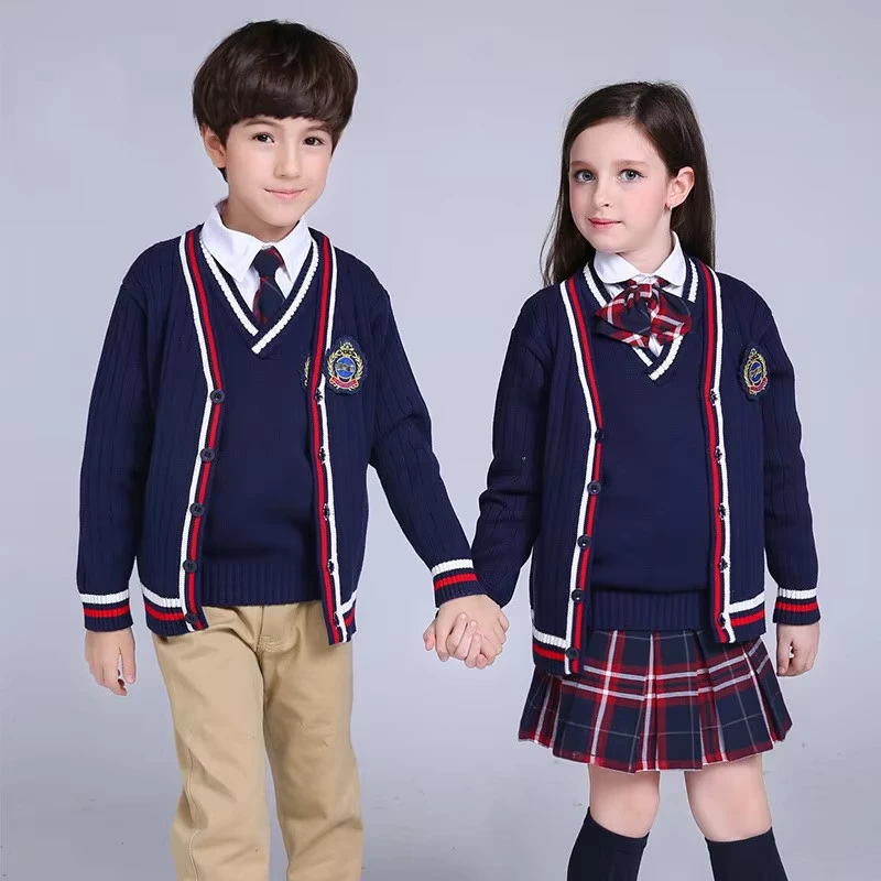 Autumn-Kid-Knitted-Primary-School-Uniforms-Suit-Custom-Design-Embroidered-Children-OPP-Bag-Sleeveless-School-Uniform-for-Girl-1