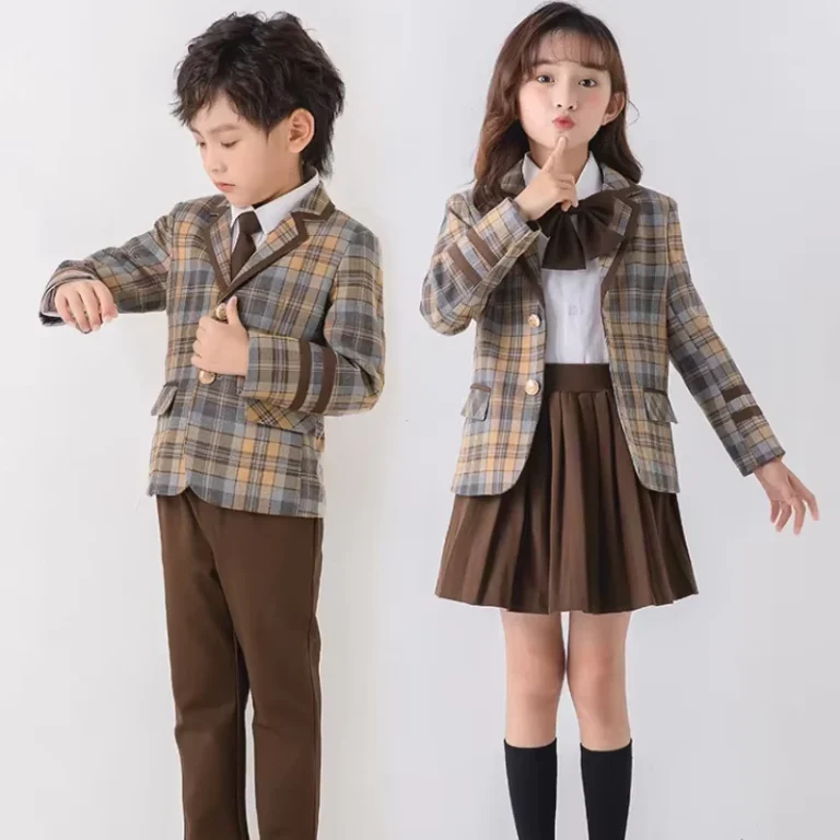 Autumn-New-British-Style-Preppy-Skirts-Factory-Direct-School-Uniforms-for-Primary-Kindergarten-Students-Comfortable-Stylish-for